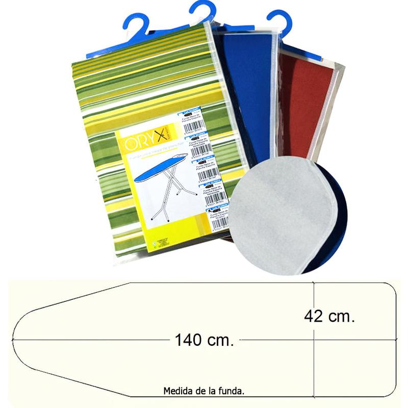 Funda Mesa Plancha Espuma Muleton 140x42 Cm