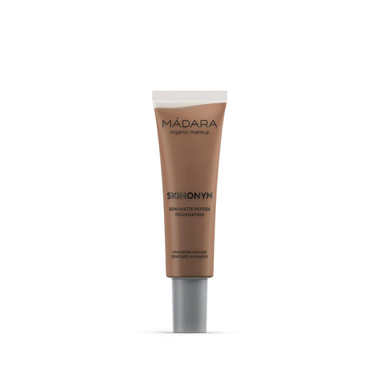 Base Peptídica Semi-Matte Skinonym #85 Umber, Mádara 30 ml