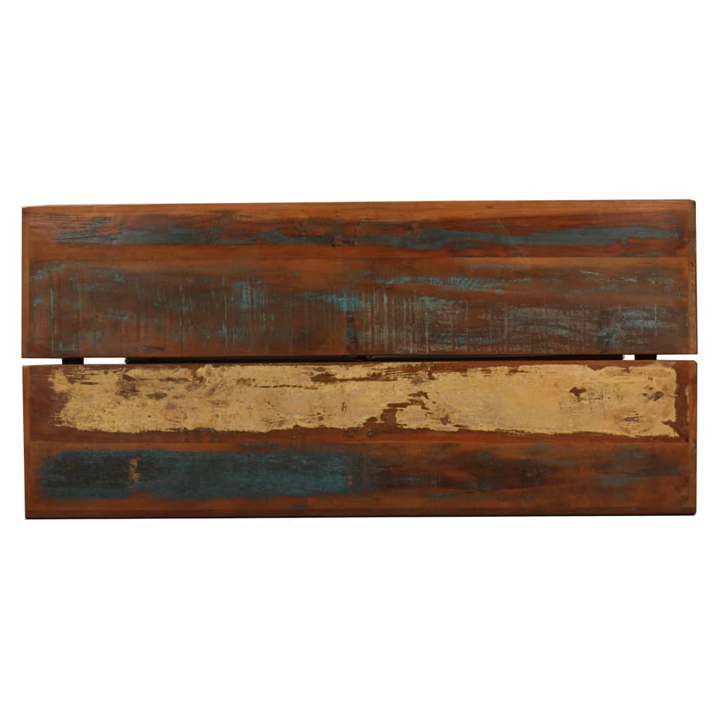 Mesa De Bar De Madera Maciza Reciclada 150x70x107 Cm_4