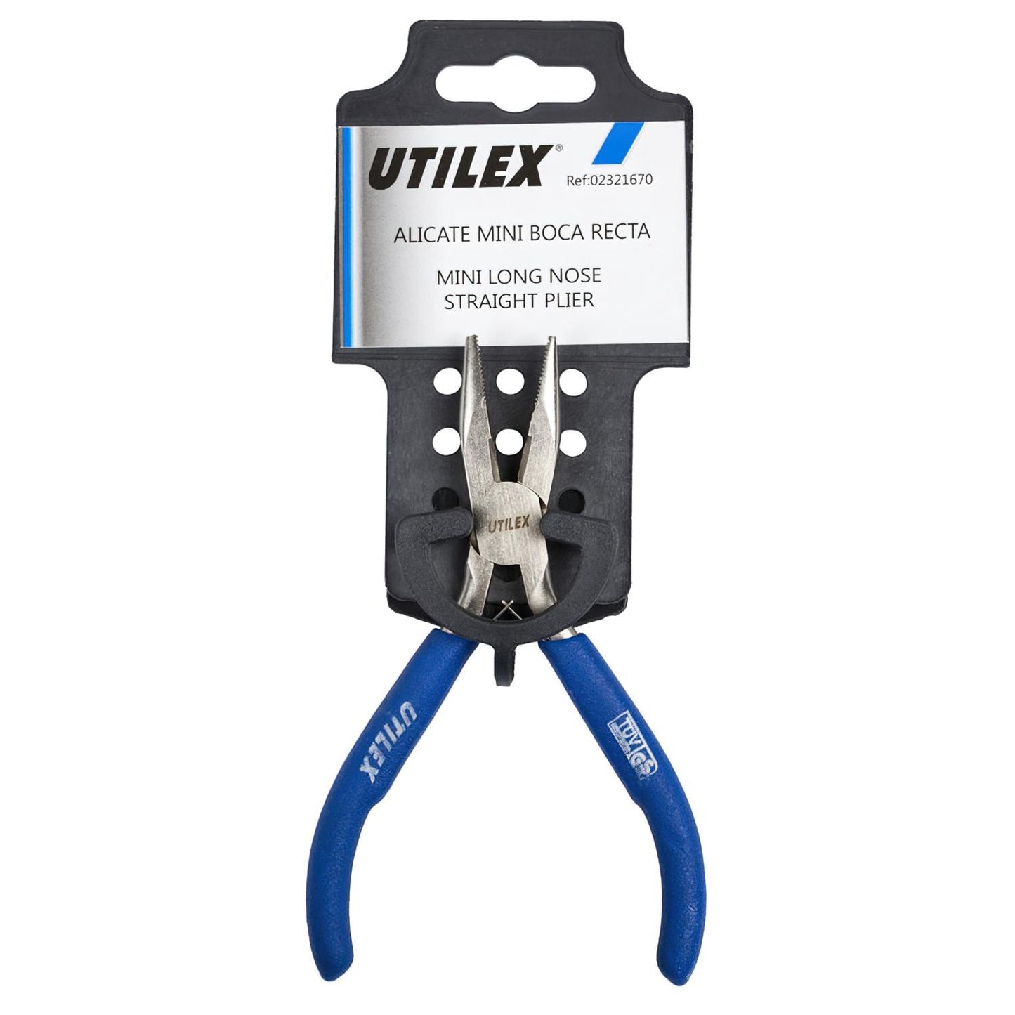 Alicates Mini Boca Recta 120 Mm.
