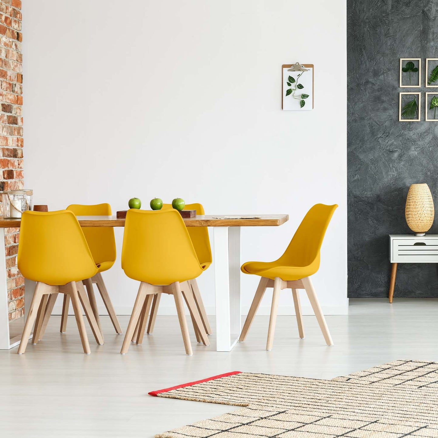 Silla De Comedor Estilo Nórdico Daria 83x55x48cm Thinia Home_5