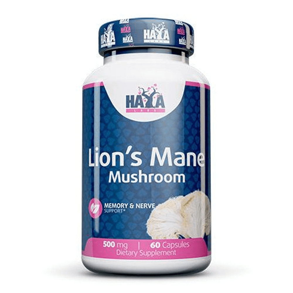 Lion´s Mane Mushroom 500mg - 60 Cápsulas - Concentración-memoria - Haya Labs_0