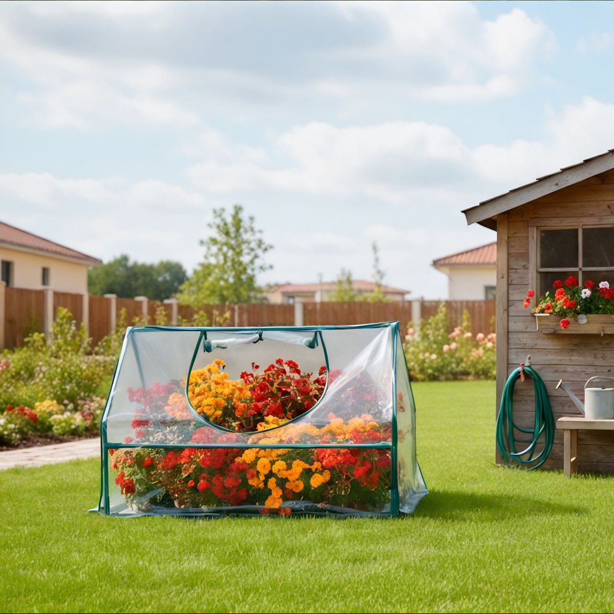 Mini estufa de pavimento Biotop em PVC 100 x 60 cm