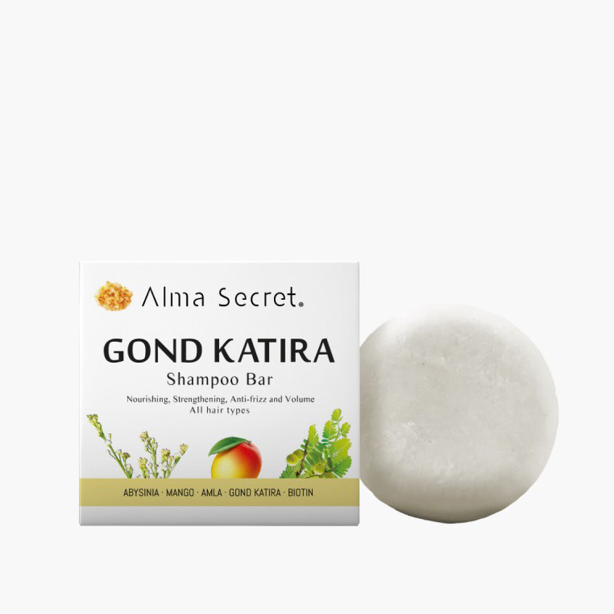 Champô Sólido Gond Katira, Alma Secret, 85 g