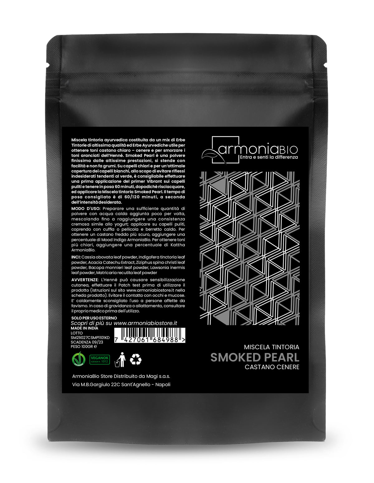 Henna Castaño Ceniza Smoked Pearl Armoniabio 100g_1
