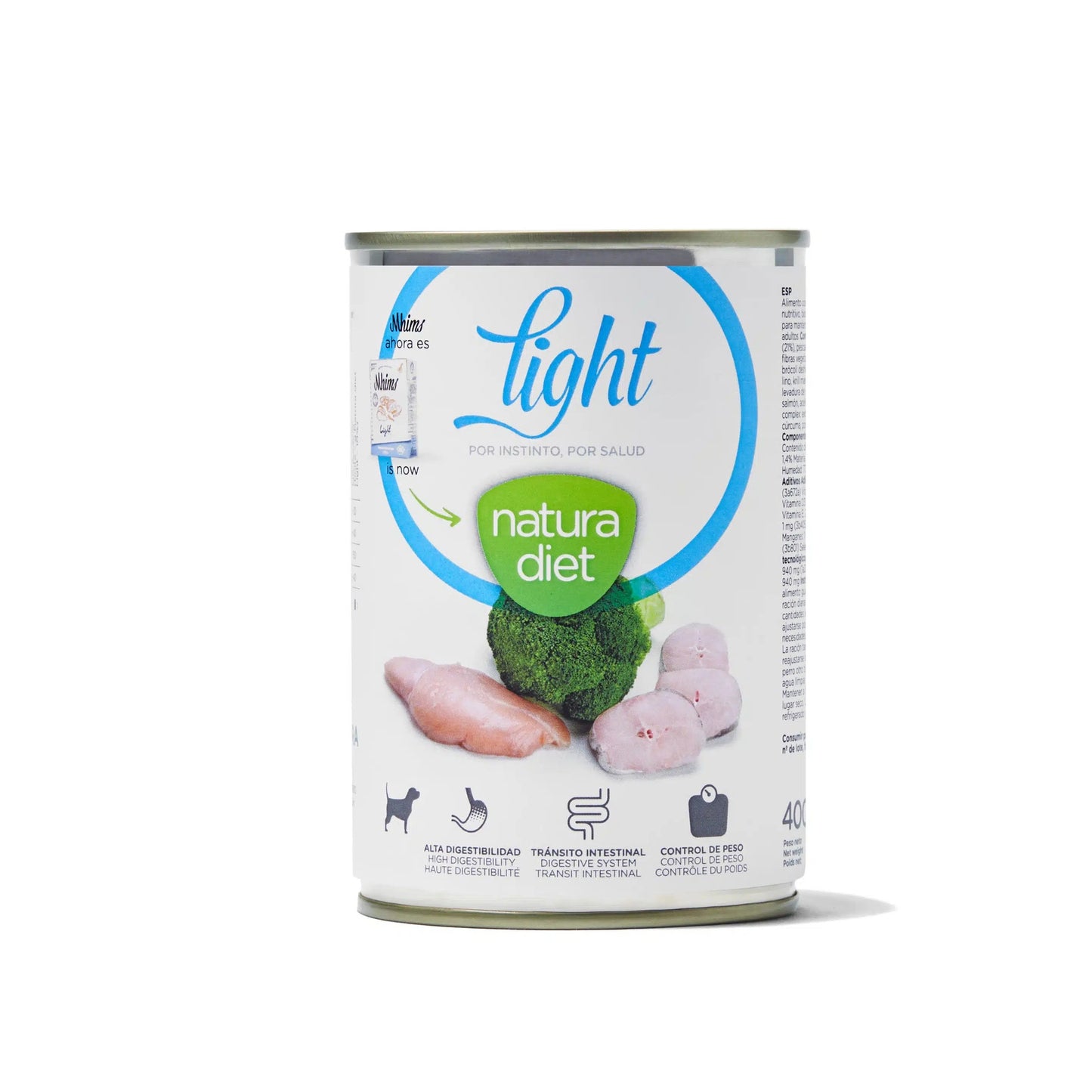 Natura Diet Dog Light Alimento húmido para cães 400g