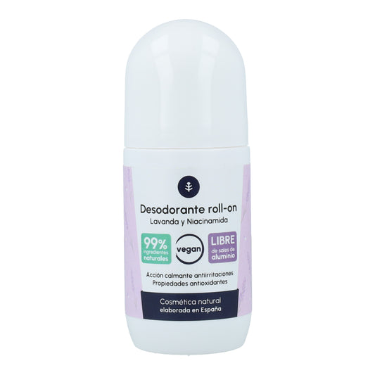 Planeta Huerto Desodorizante Roll-On Natural Niacinamida e Lavanda 50 ml