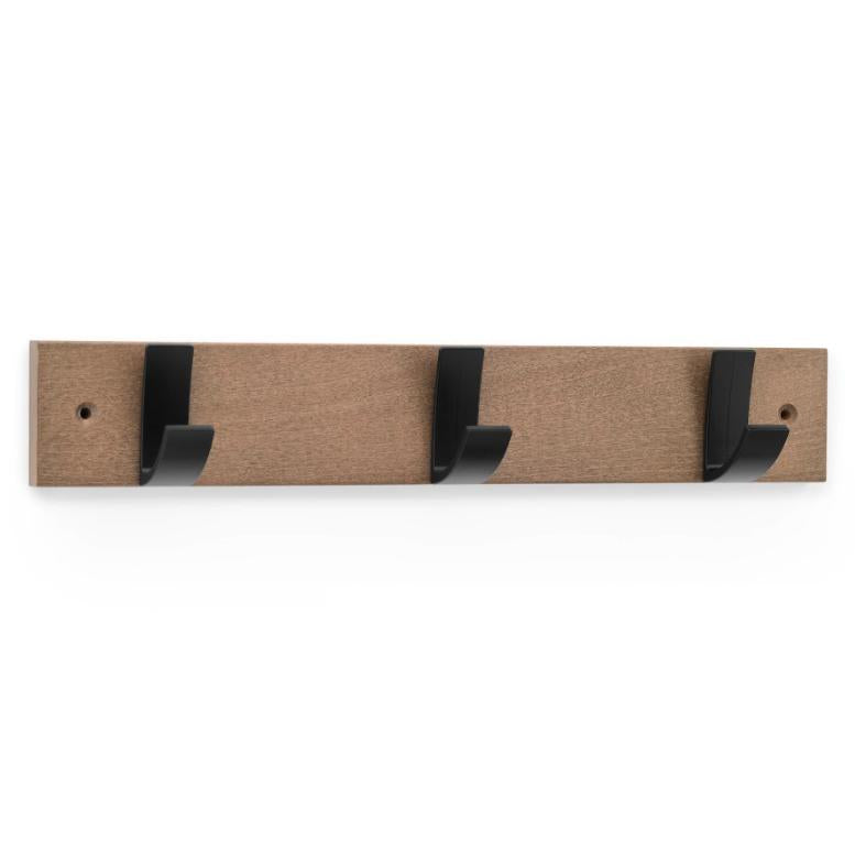 Colgador 3 ganchos Natural