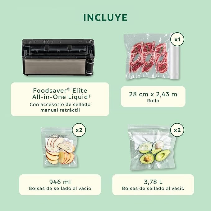 Seladora a vácuo Foodsaver Elite All-in-One Liquid+ VS5910X