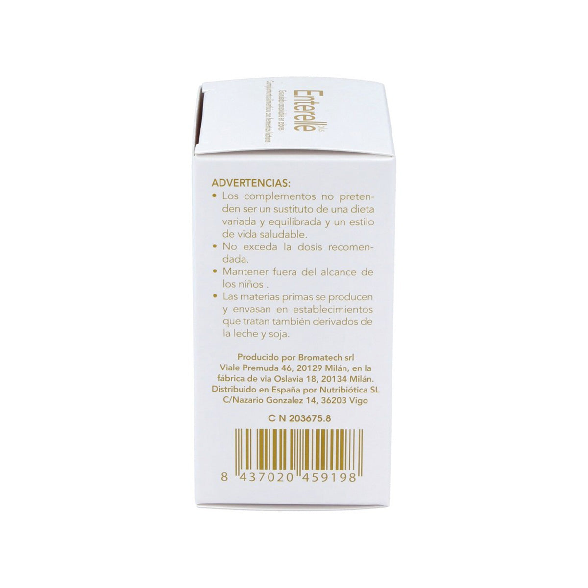 Enterelle plus probiótico Bromatech 24 saquetas