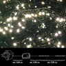 Luces Navidad 100 Leds Luz Cálida Interior / Exterior Ip44