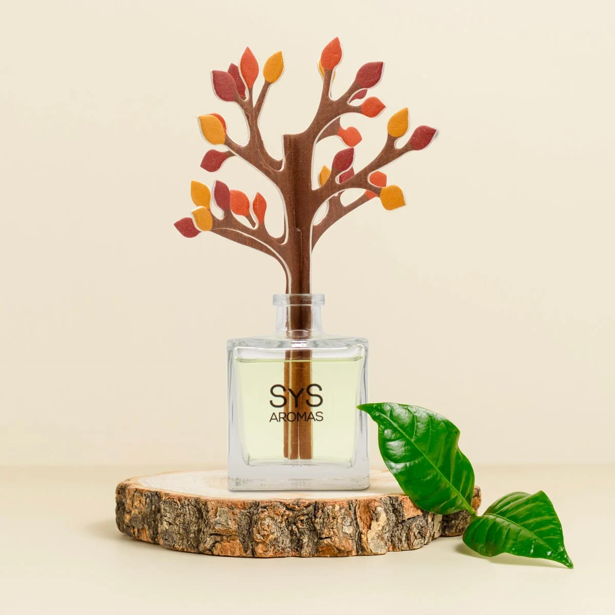 Ambientador Difusor Árbol Aloe Vera-Bambú Deco Diffuser SYS Aromas 90 ml | Herbal y Fresco | Relajante_3