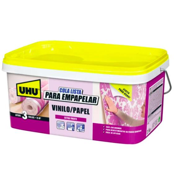 Vinil com cola pronta / Papel UHU