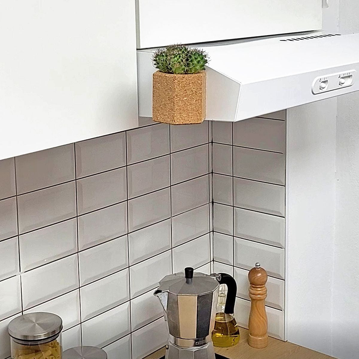 Cubo con imán de Pensamientos Hexágono, Garden Pocket