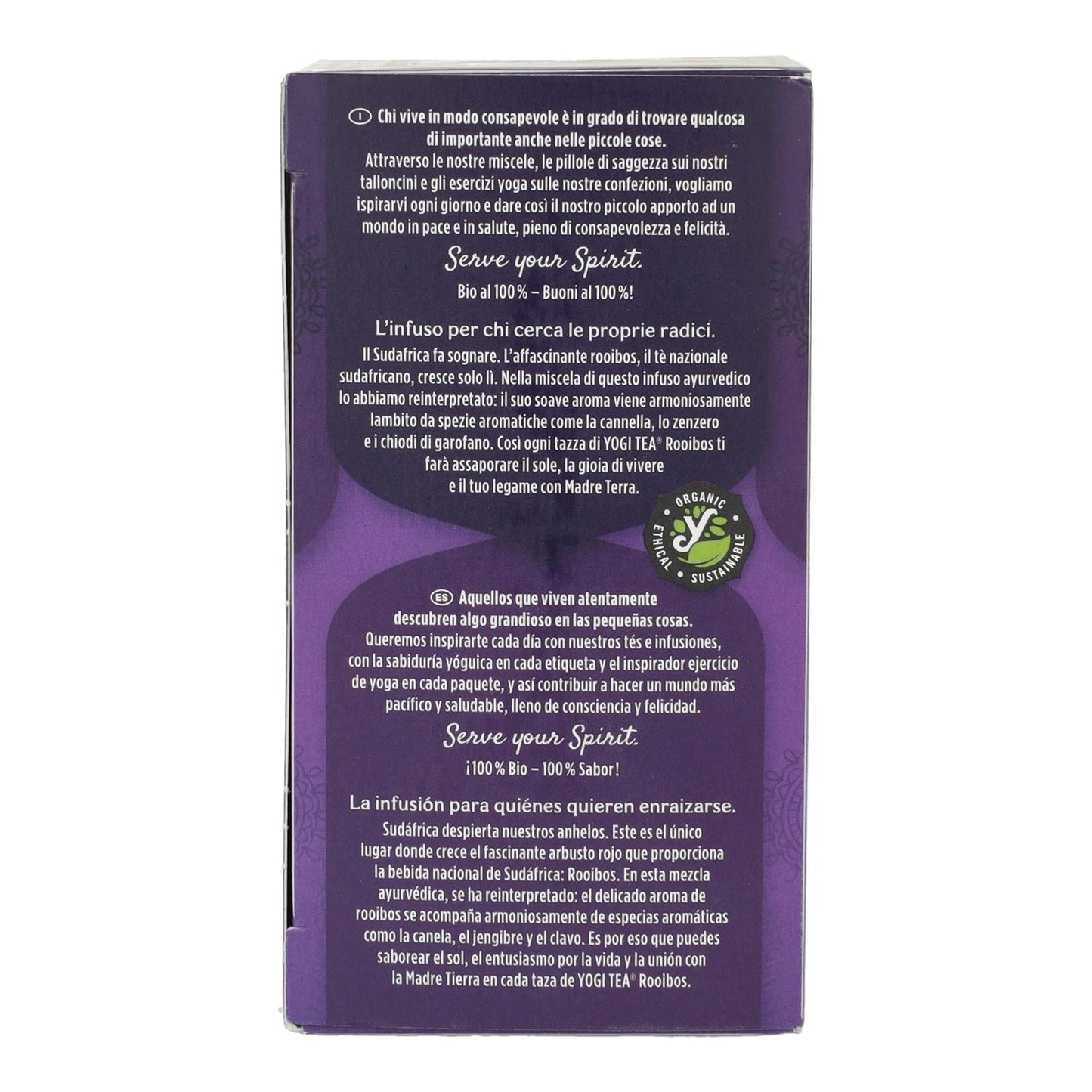 Yogi Tea BIO Rooibos, 17 saquetas de chá