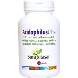 Probiótico Acidophilus Ultra Sura Vitasan 120 cápsulas