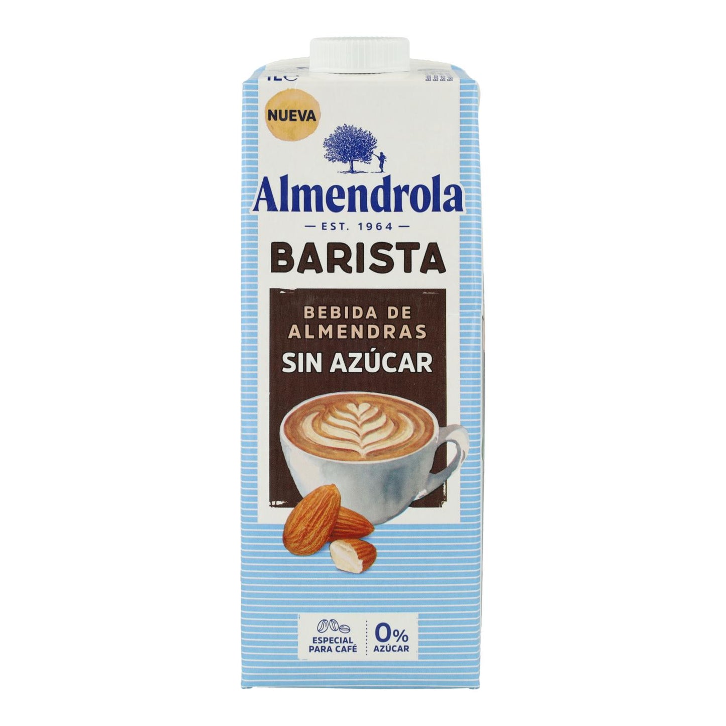 Bebida de Amêndoa Barista Sem Açúcar Almendrola 1 L