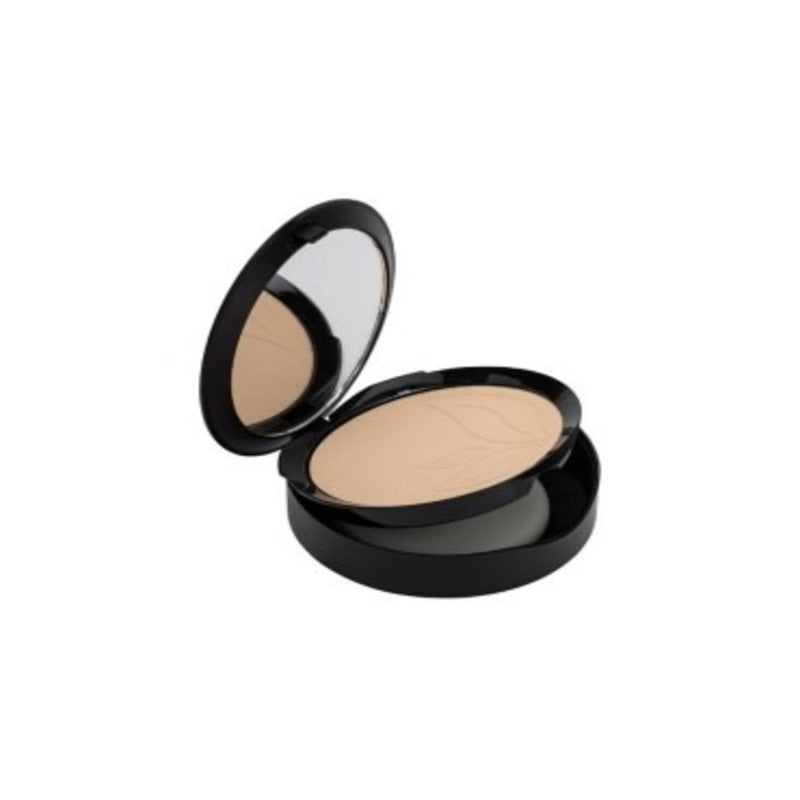 Base De Maquillaje Compacto Fps10 Tono 02 Claro Purobio 9 Gr_0