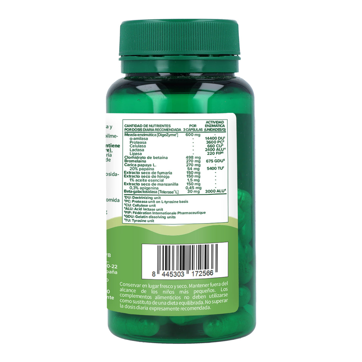 Planeta Huerto Enzimas Digestivas 60 Cápsulas