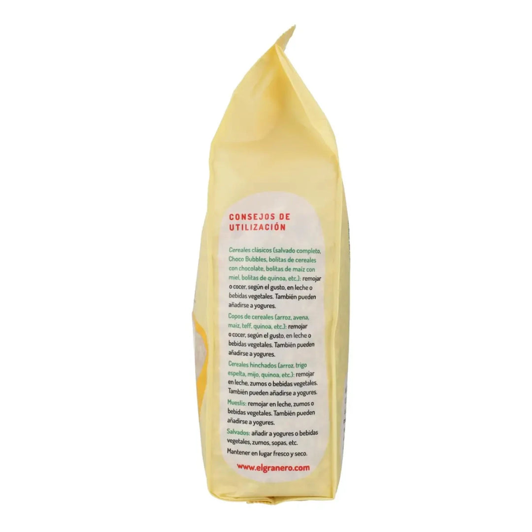 Embalagem de 2x Espelta Tufada Biológica El Granero, 200 gr