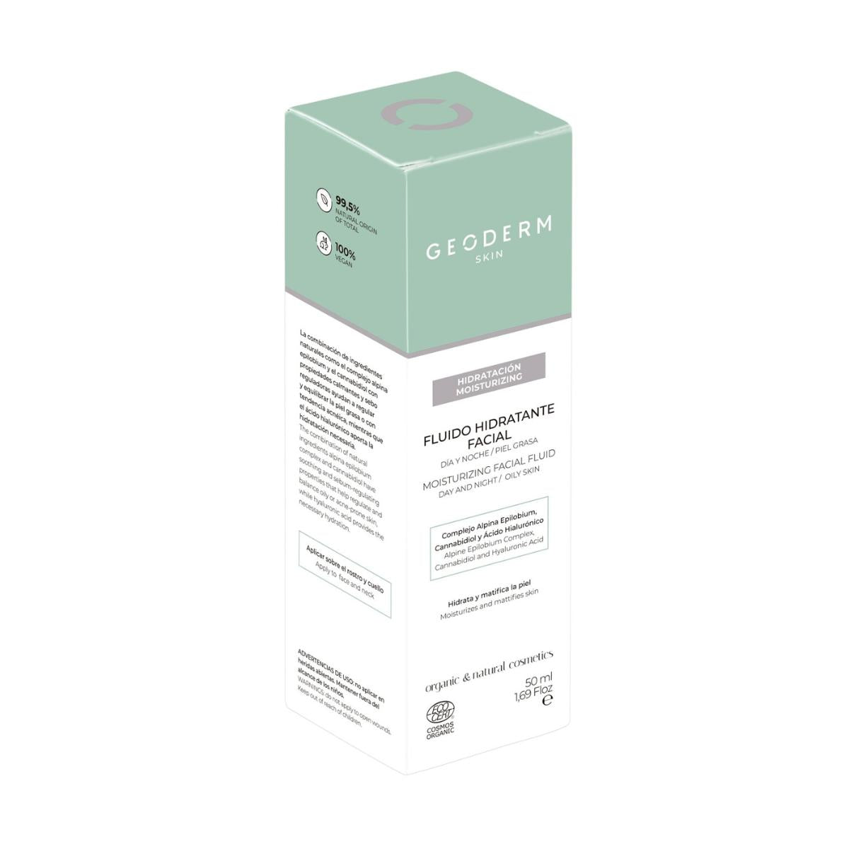 Fluido Hidratante Facial Geoderm para pele oleosa 50 ml