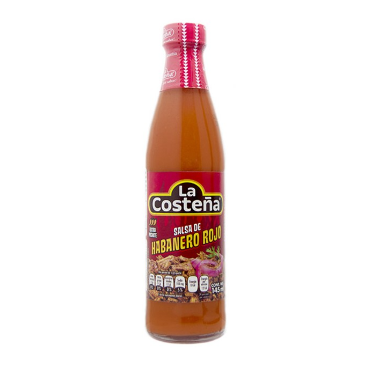 Molho Habanero Vermelho La Costeña 145ml