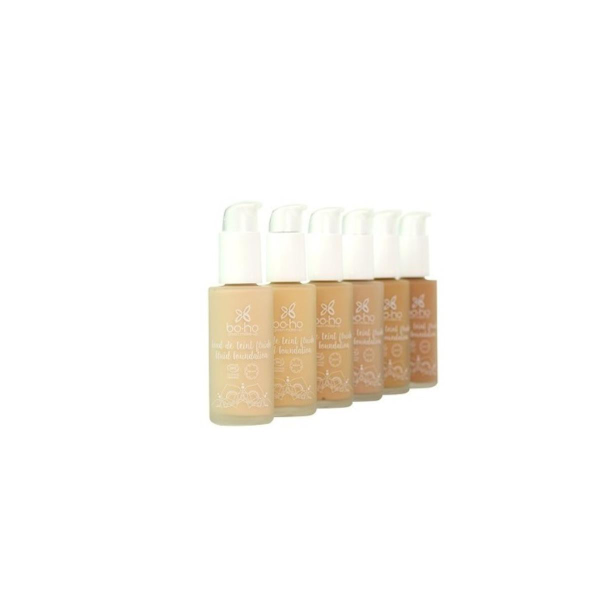 Base fluida Crystal 04 bege dore Boho
