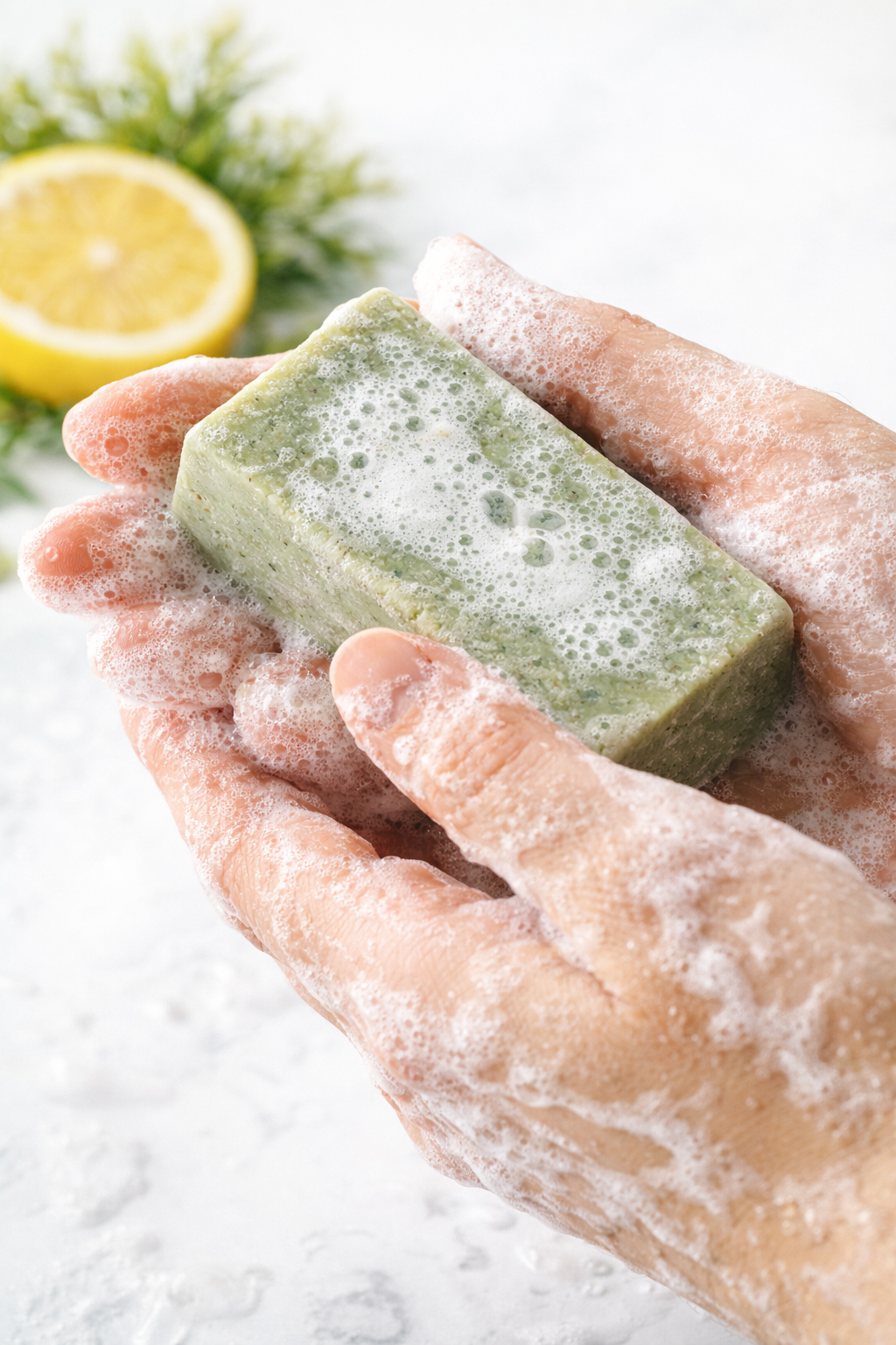 Jabón Sólido Natural de Arcilla Verde 100 g | Limpieza Purificante para Piel Grasa y Mixta | M&On Naturals_4