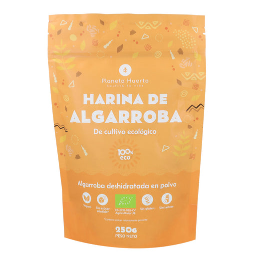 Farinha de Alfarroba Biológica, Planeta Huerto, 250 g