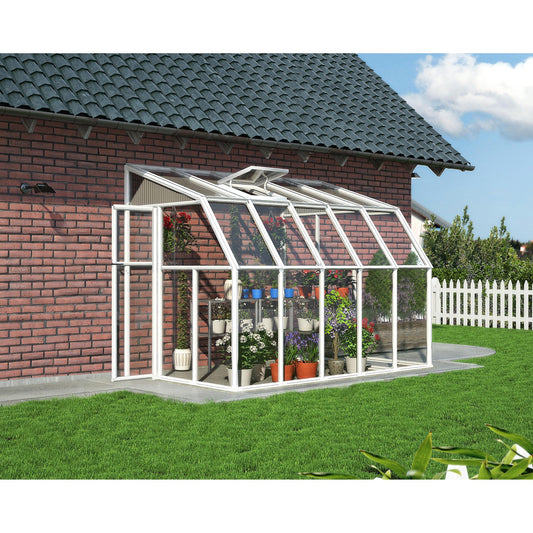 Pérgola fechada para solário 324x200 cm