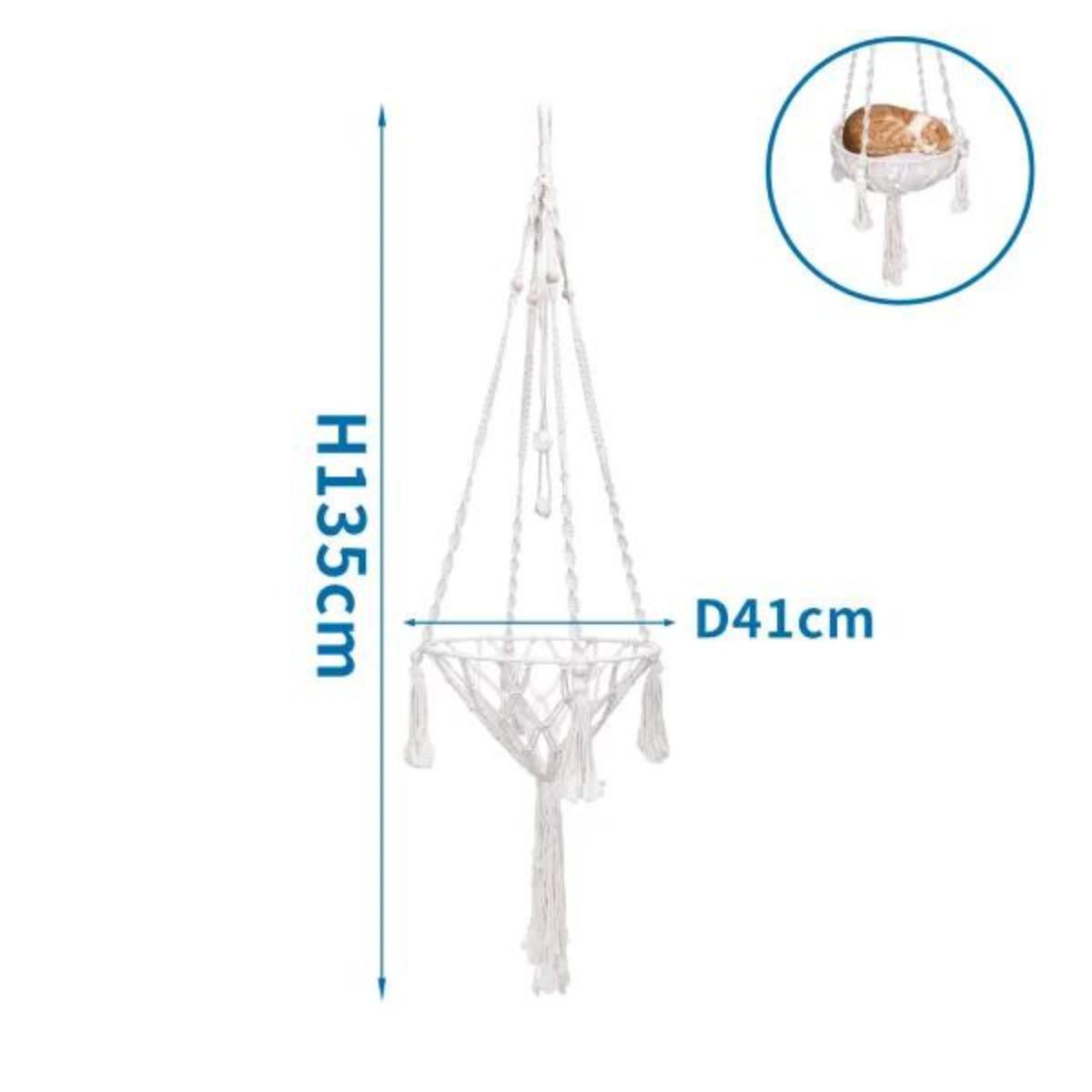 Rede para gatos em algodão Nobleza