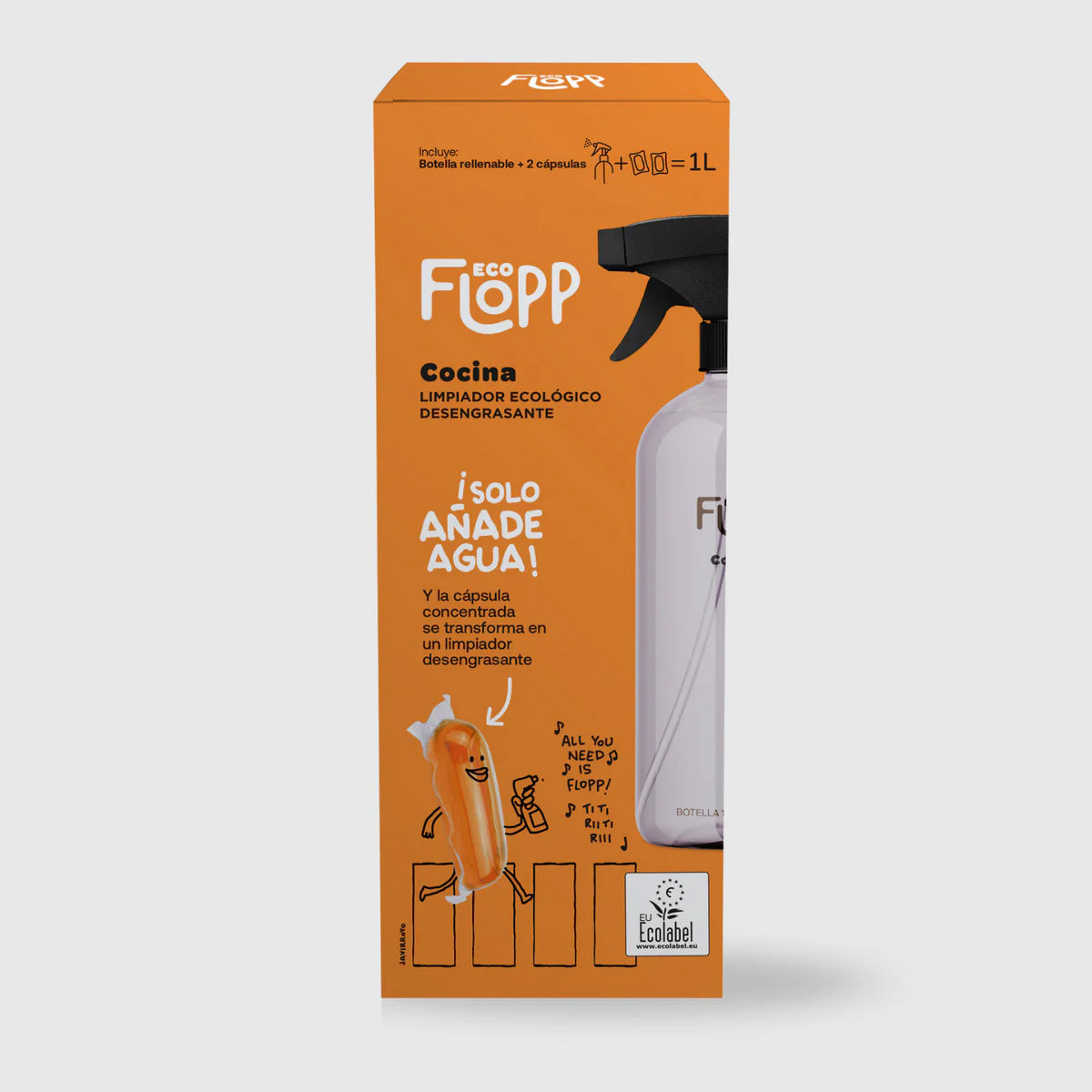 FLOPP ECO Kitchens - Kit de iniciação 2 cápsulas