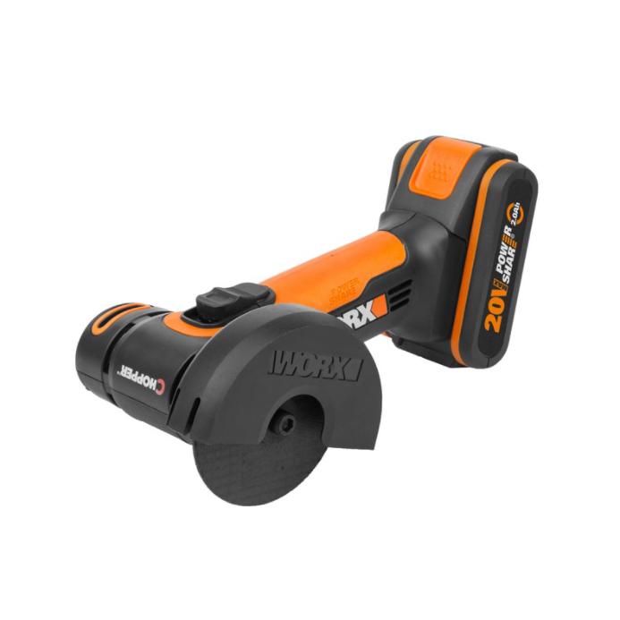 Mini triturador picador 76 mm 20 V 1 batedeira 2,0 Ah - Worx 1 batedeira 4,0 Ah