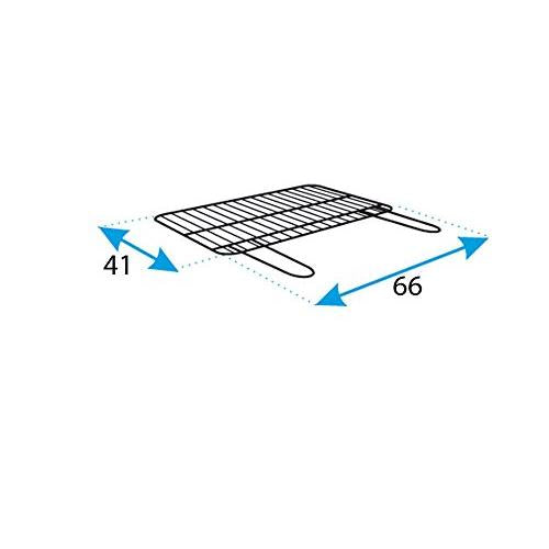 Grelhador completo com grelha galvanizada e tabuleiro de madeira da Imex El Zorro
