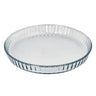Molde Rizado Horno Cristal Borosilicato Ø 28 Cm. Ideal Postres, Cocina, Resposteria, Tartas, Quiche, Libre Bpa