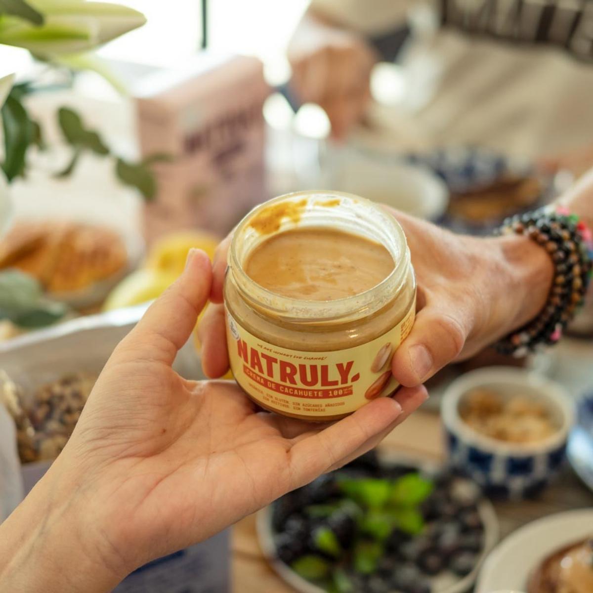 Manteiga de amendoim biológica Natruly 200 g