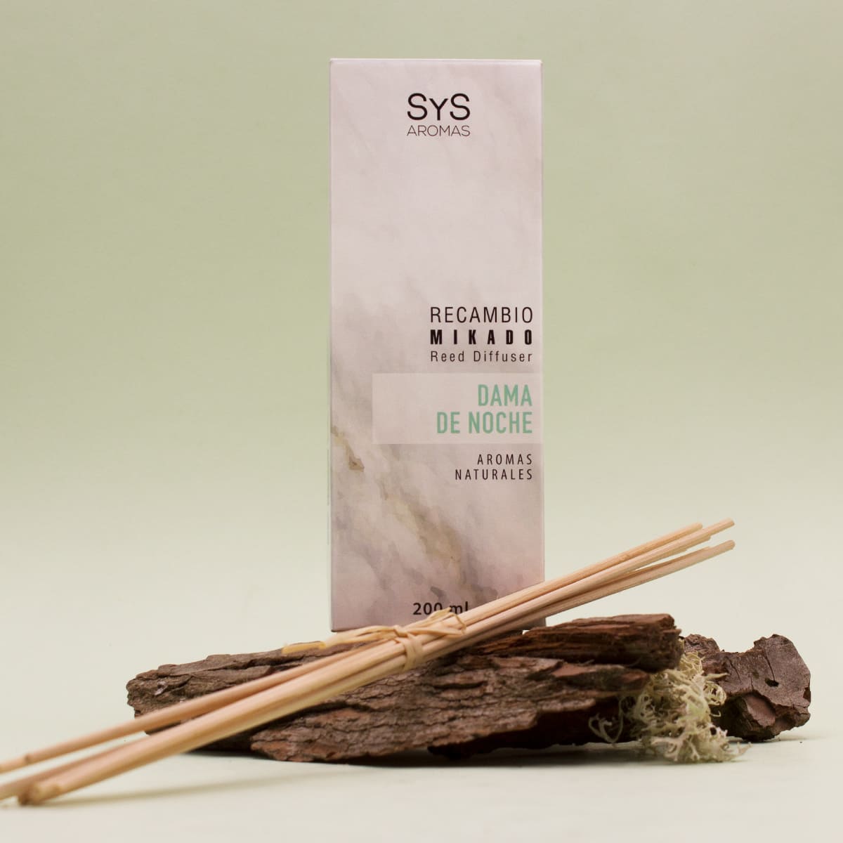 Recambio Mikado Dama de Noche 200 ml con Varillas | Aroma Floral Intenso | Refill Difusor | Larga Duración_3