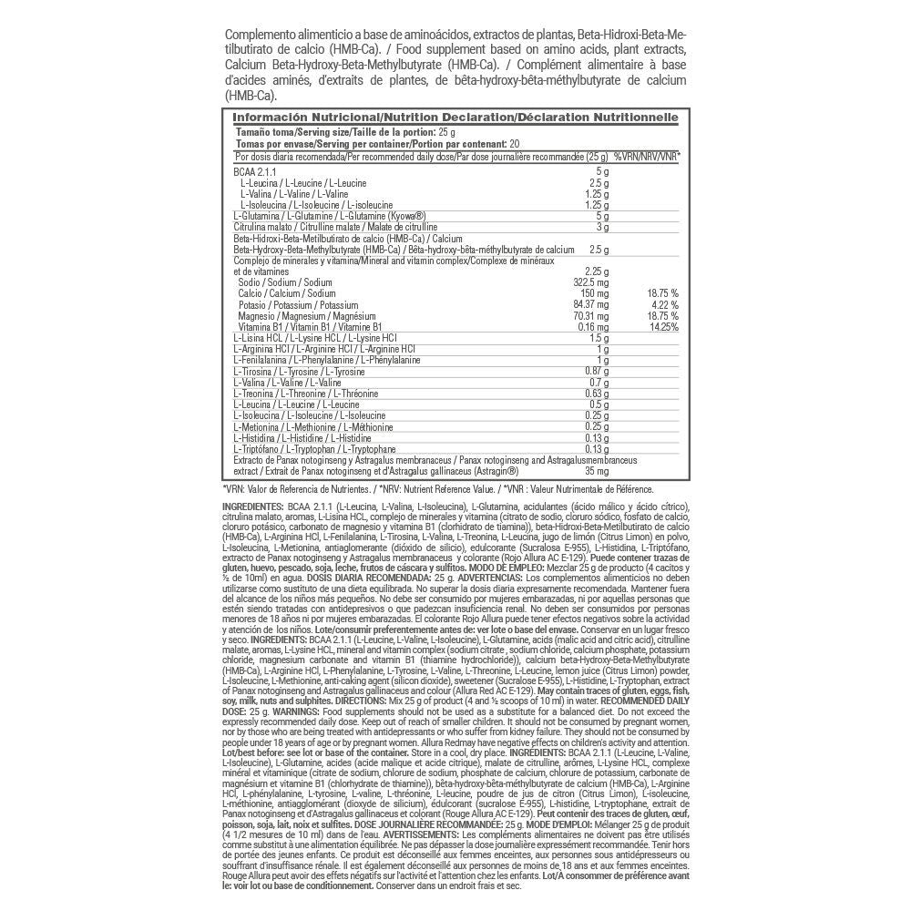 Mg Amino - 500g - Neutro - Aumenta La Masa Muscular - Masmusculo_5