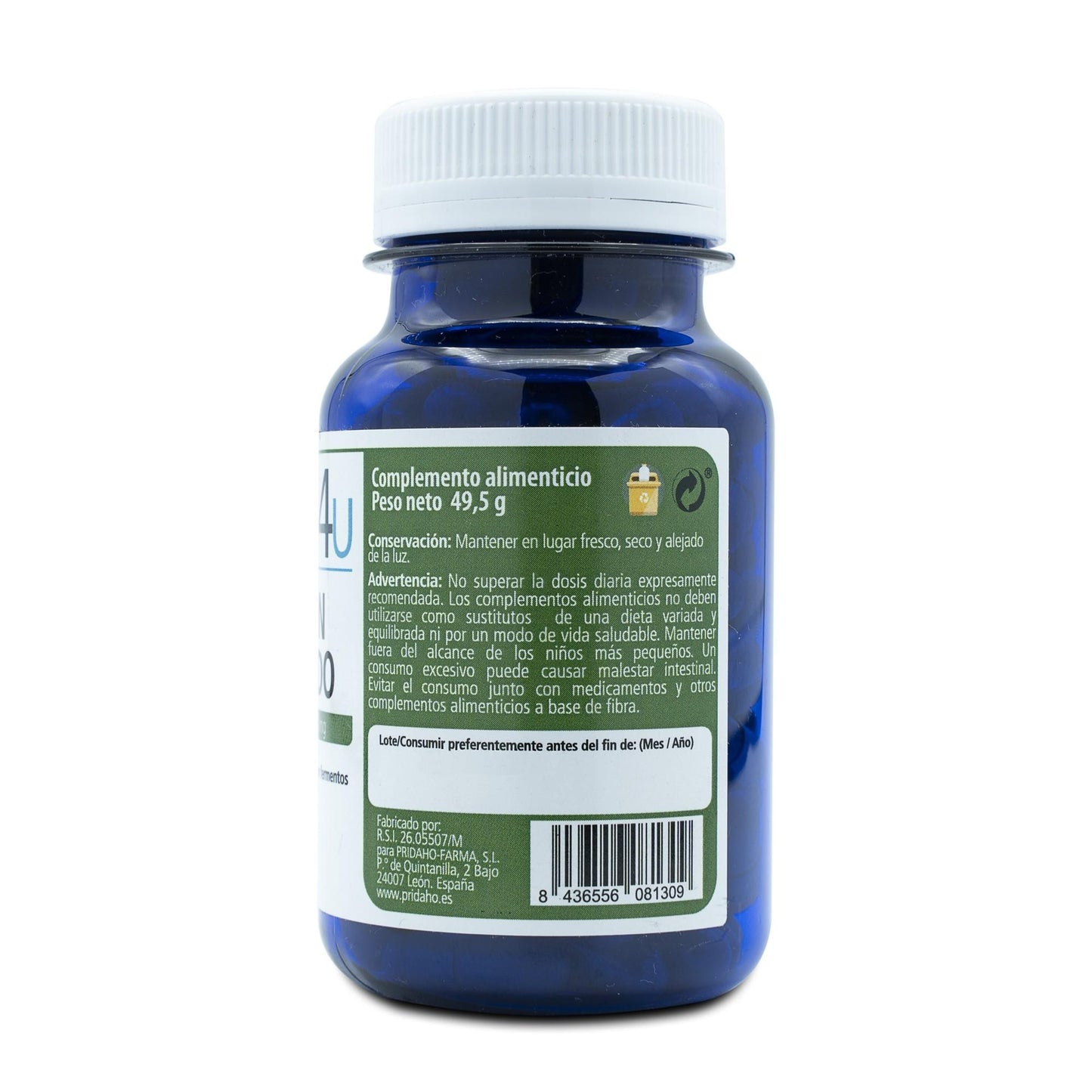 Carvão Ativado 550mg H4U 90 cápsulas