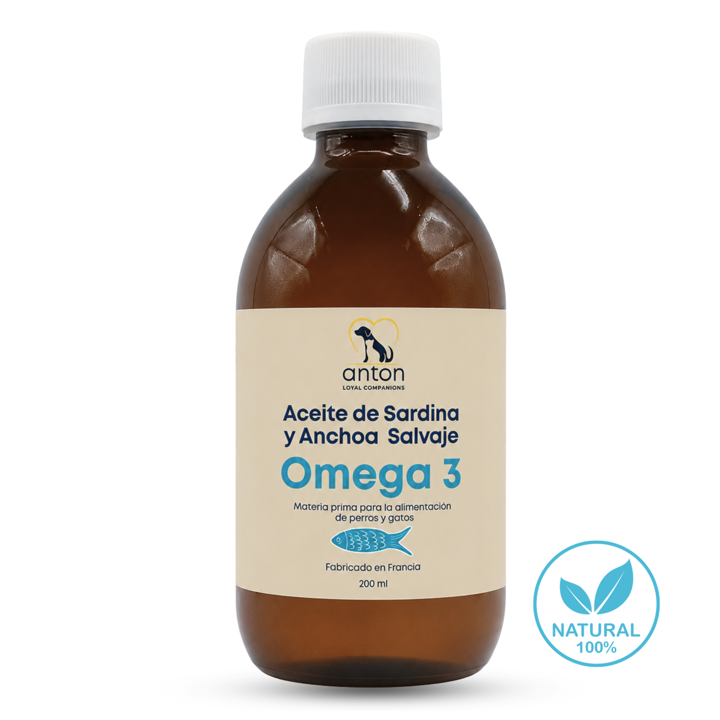 Aceite Omega 3 para perros y gatos – EPA DHA – Sardina y anchoa – 200 ml_5
