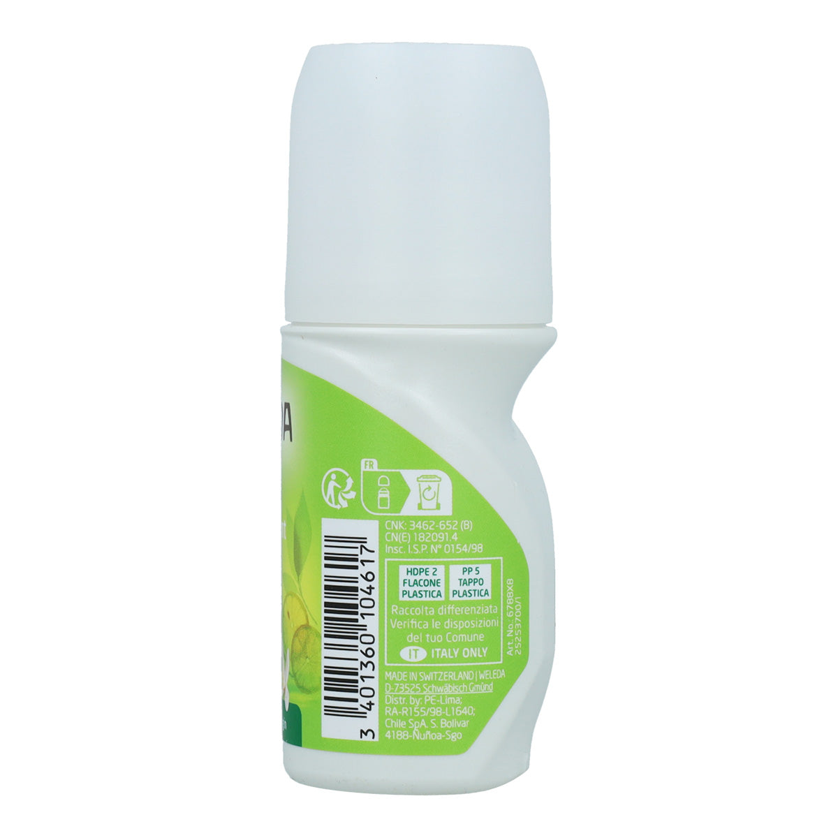 Desodorizante Roll-On Citrus Weleda 50 ml