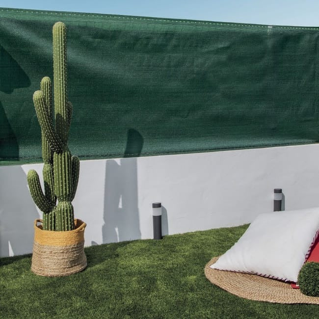 Malha de sombreamento e ocultação Recynet Basic verde Nortene 1x10 m