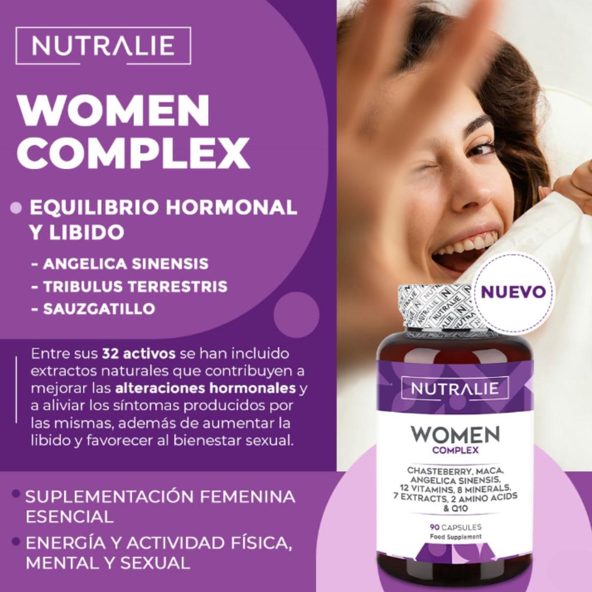 Nutralie Complex + Q10 Atividade Hormonal 90 Cápsulas