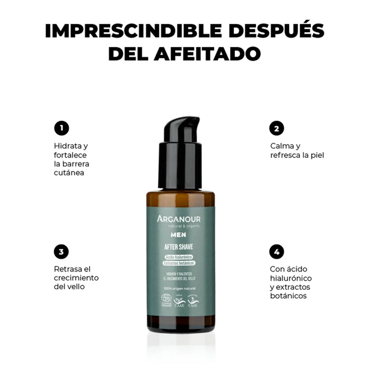 Pós-barba 100ml Arganour