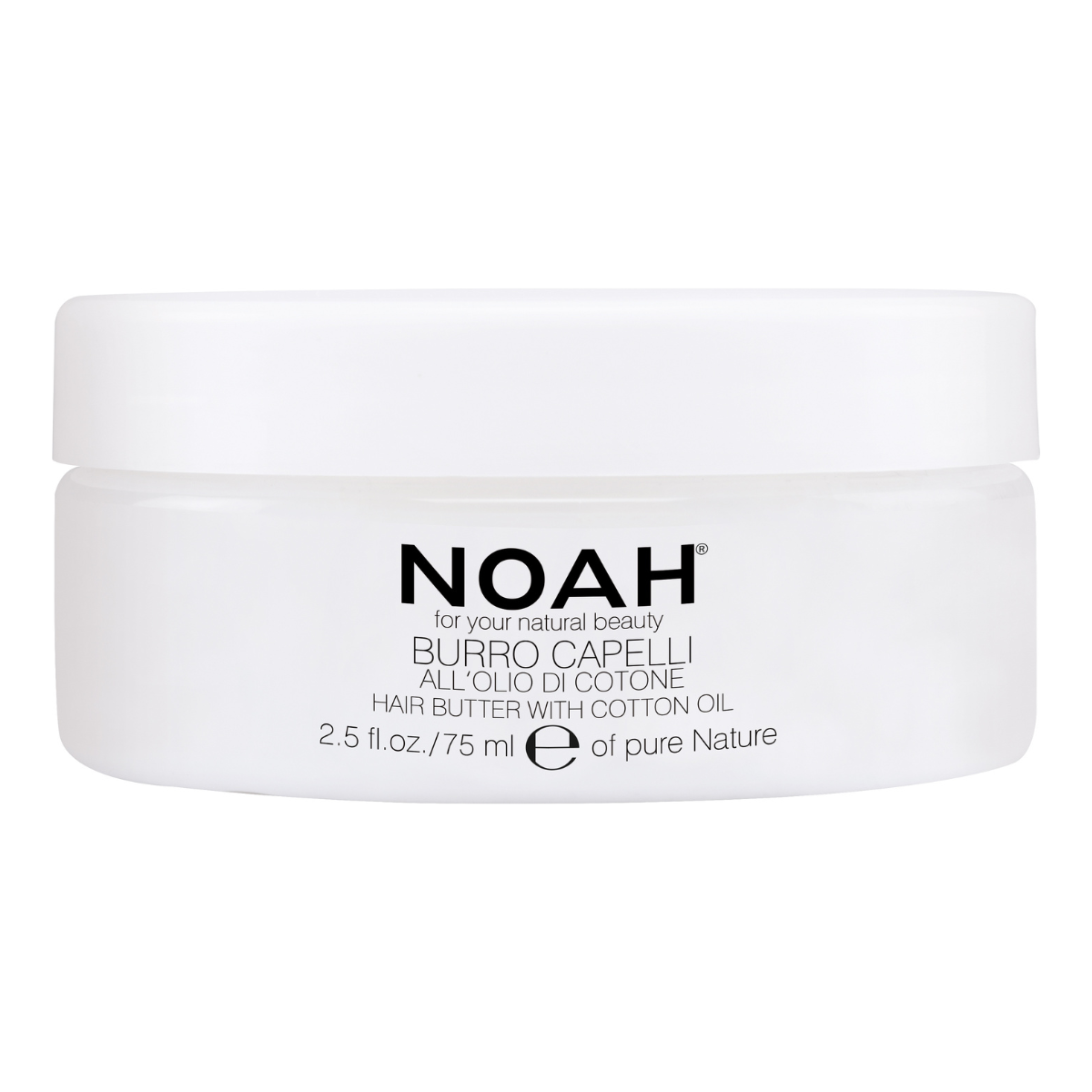 Manteca capilar con aceite de algodón Noah 250ml
