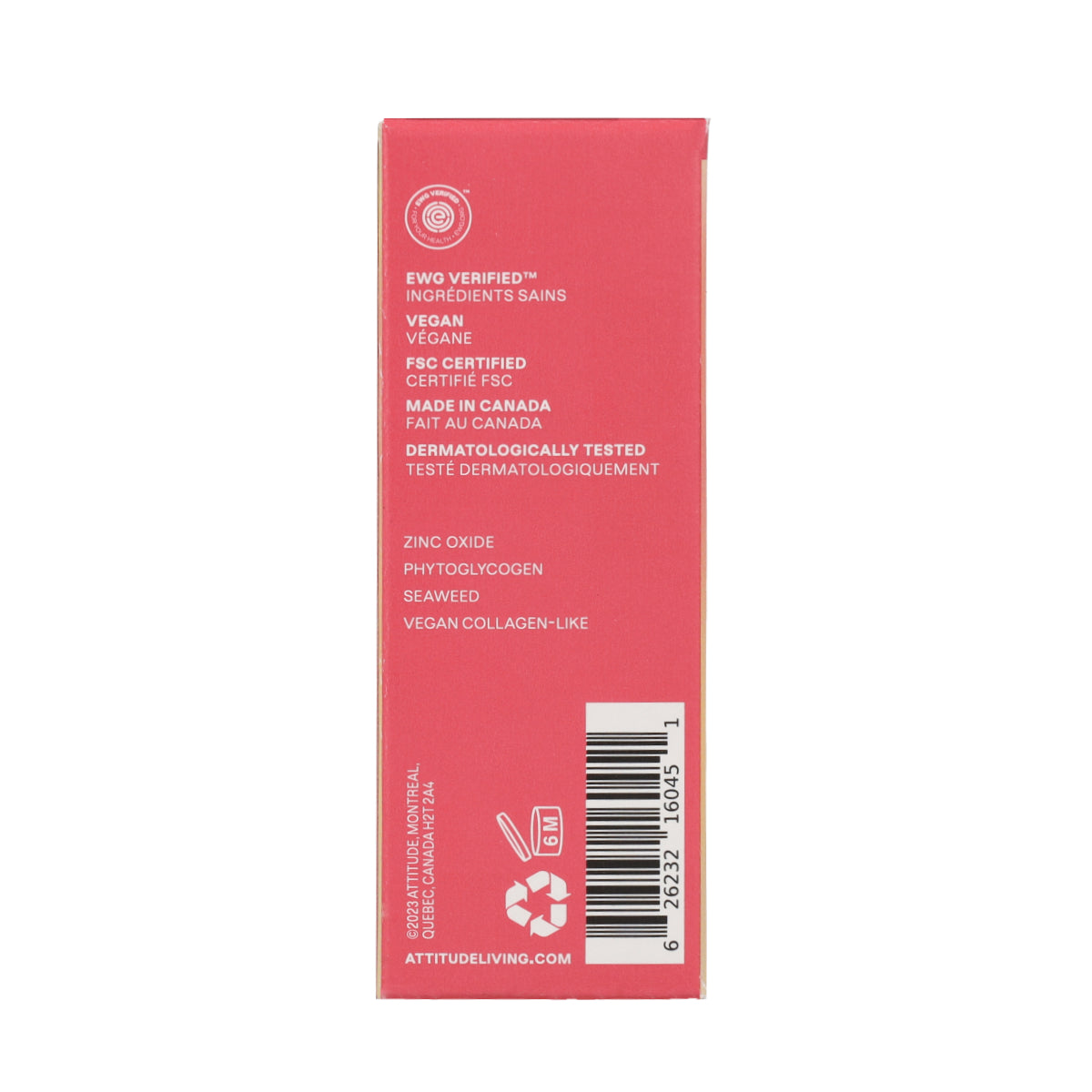 Oceanly - PHYTO-SUN Bálsamo labial con color SPF 30 - Baby Rose, Attitude, 8'5g