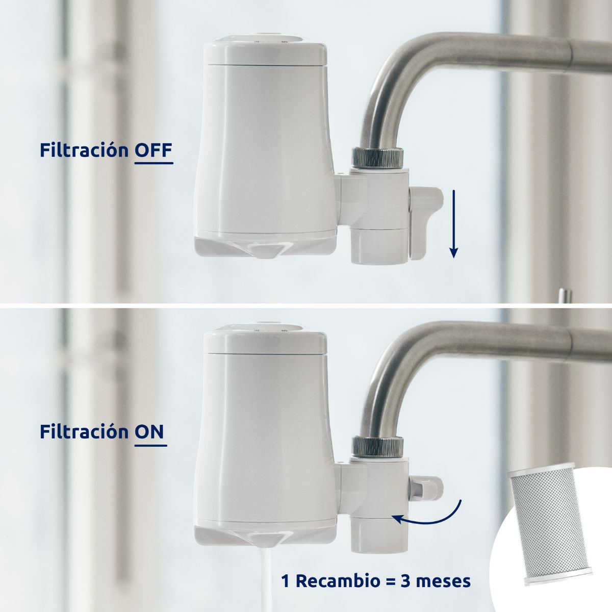 Filtro de água para torneira EcoPro Tappwater