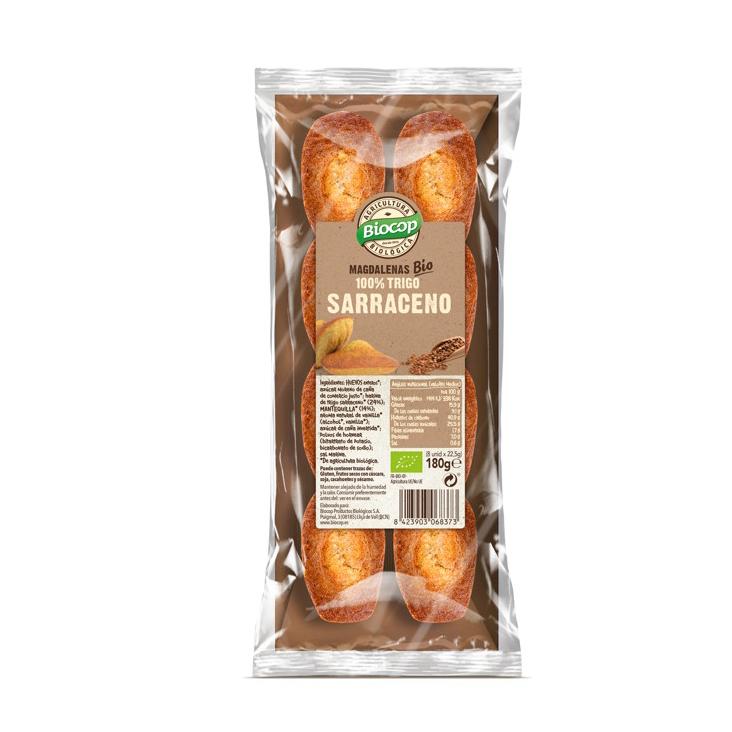 Muffins de trigo sarraceno 100% Biocop 180 g