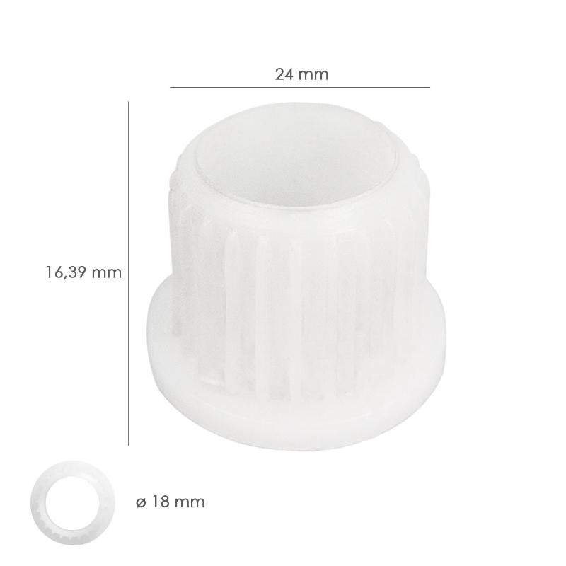 Casquillo De Recambio Para Espiral Maquina Picar Carne Oryx Nº 8