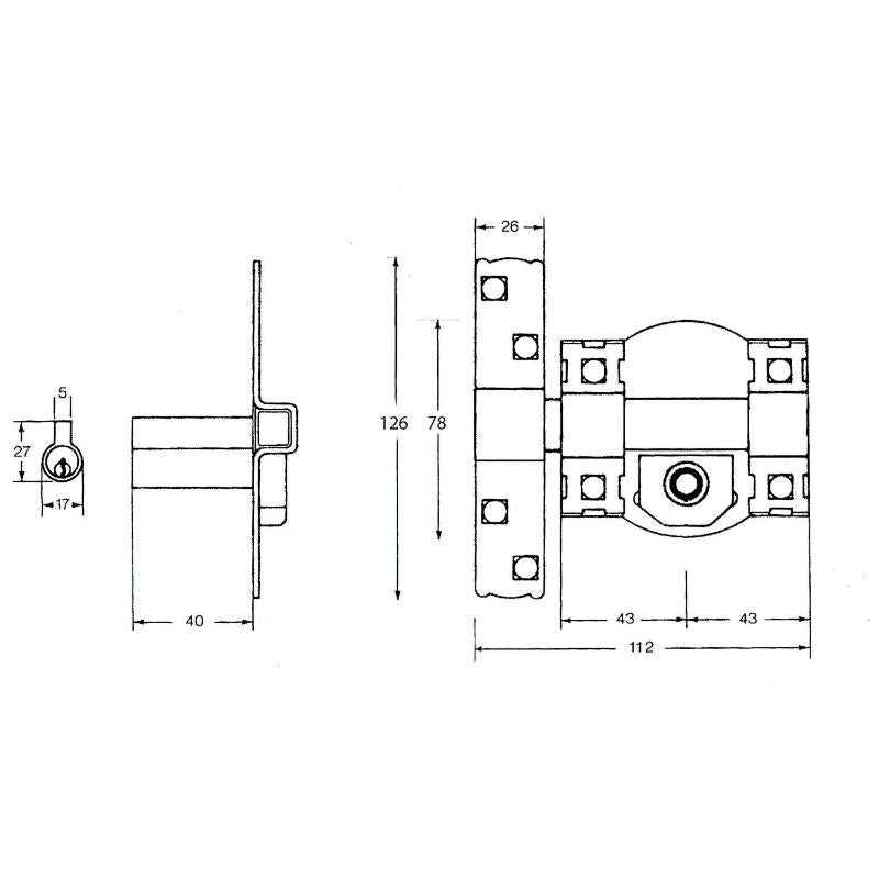 Cerrojo Fac 300-r/ 80-n_1